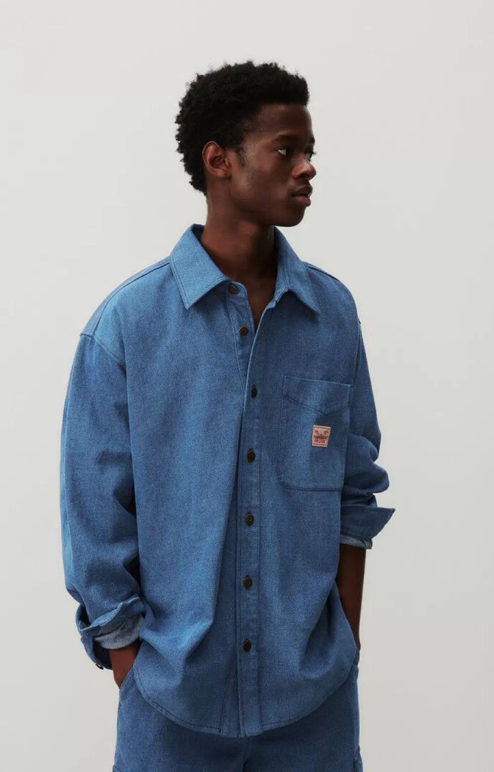 Chemise Homme Faow*American Vintage Discount