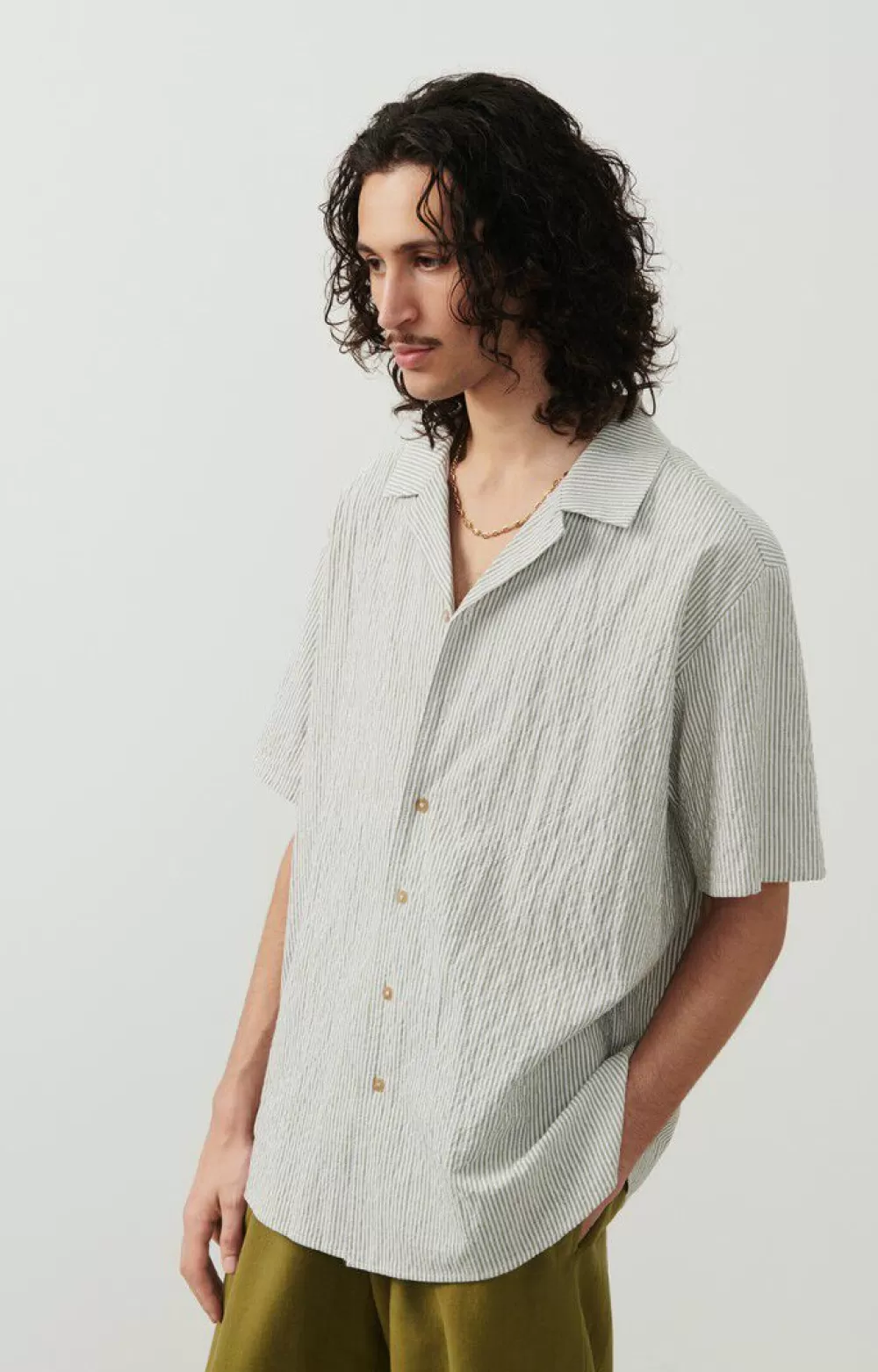 Chemise Homme Keostreet*American Vintage Cheap