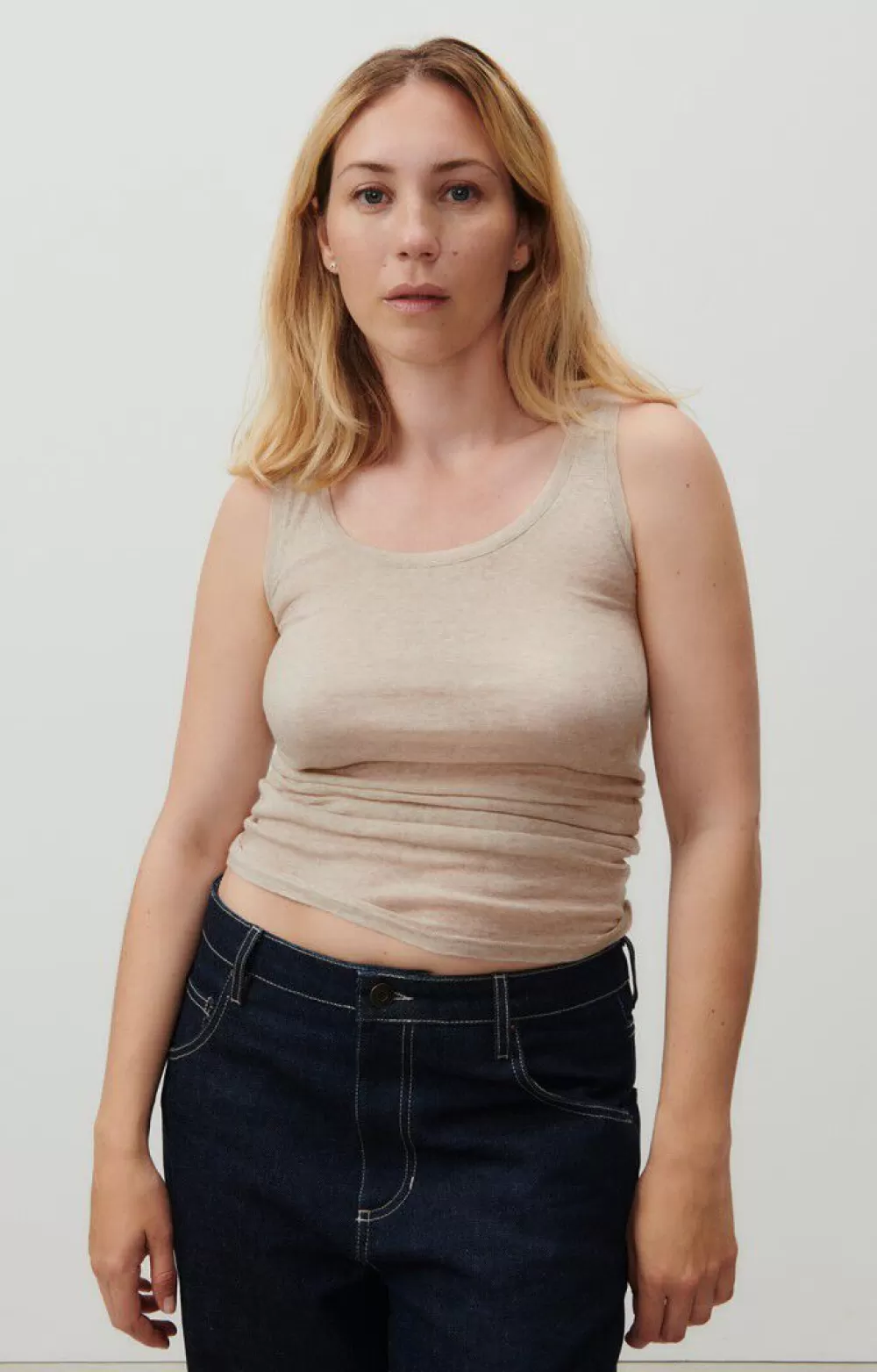 Debardeur Femme Massachusetts*American Vintage Shop