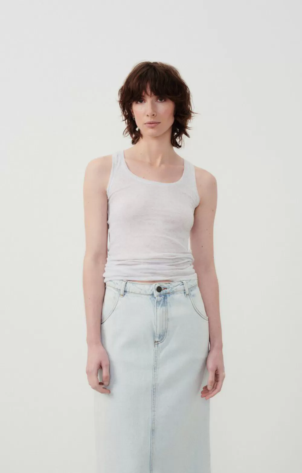 Debardeur Femme Massachusetts*American Vintage Fashion