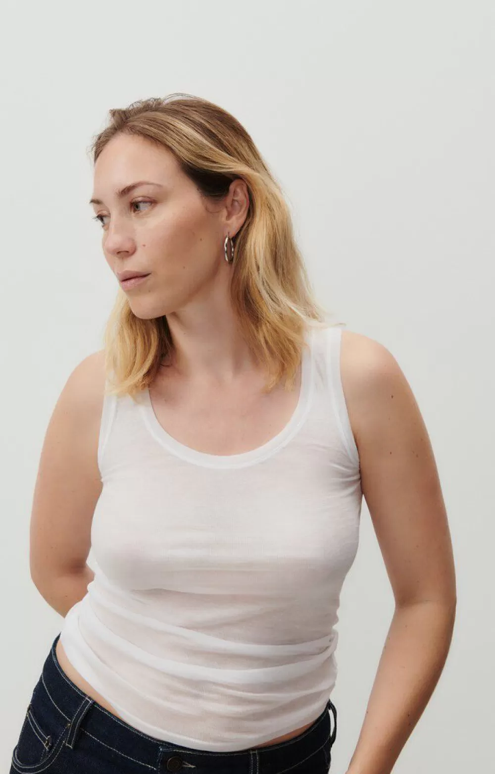 Debardeur Femme Massachusetts*American Vintage Outlet