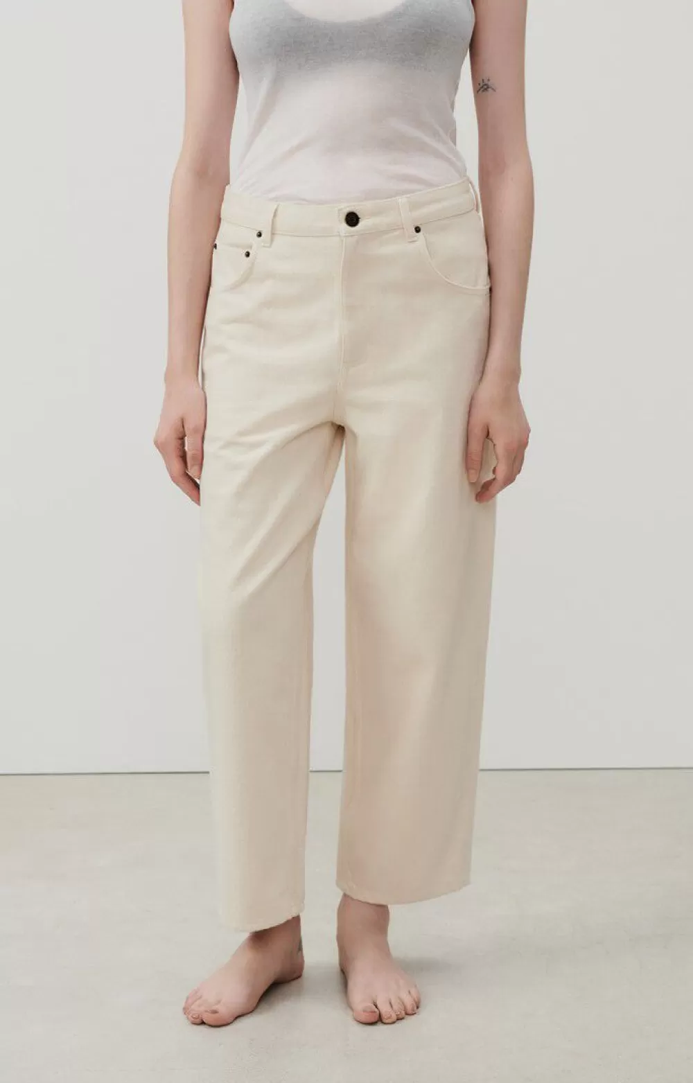 Jean Boyfriend Femme Spywood*American Vintage Shop