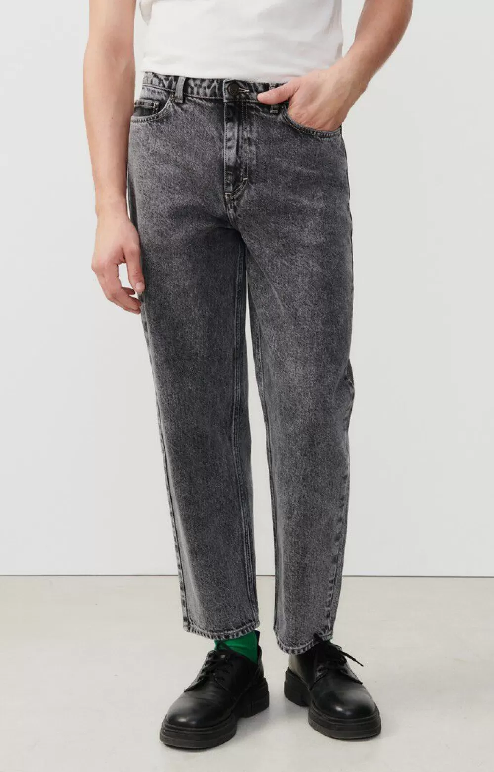 Jean Droit Homme Yopday*American Vintage Best Sale