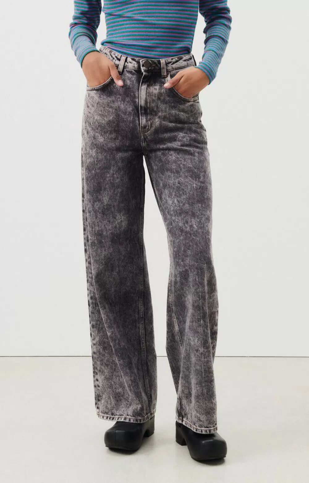 Jean Flare Femme Yopday*American Vintage Fashion