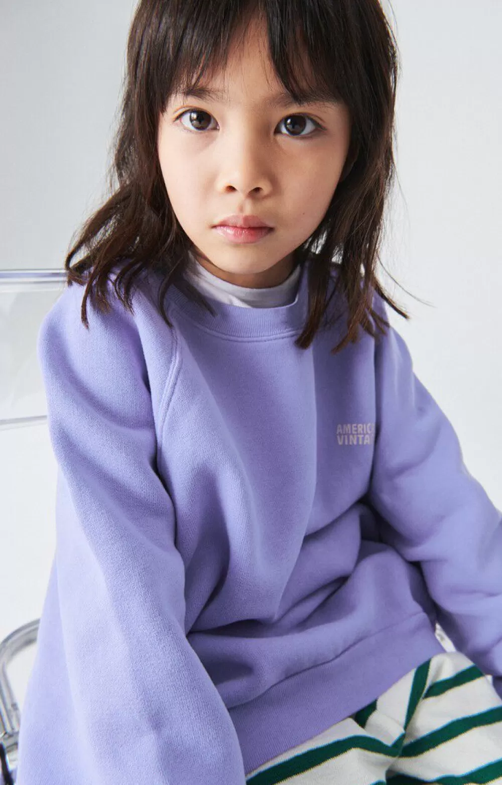 Sweat Enfant Izubird*American Vintage Cheap