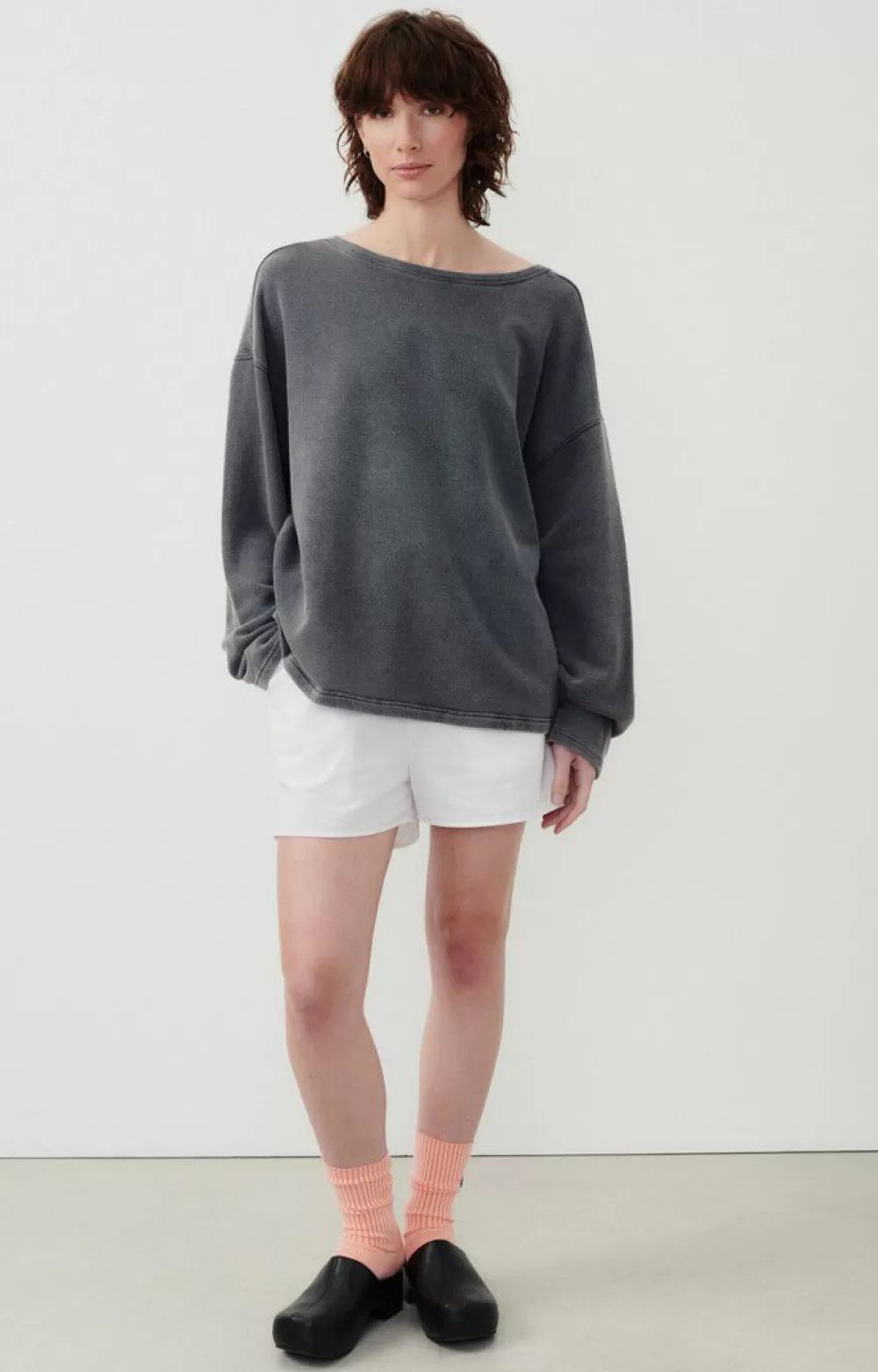 Sweat Femme Hapylife*American Vintage Flash Sale