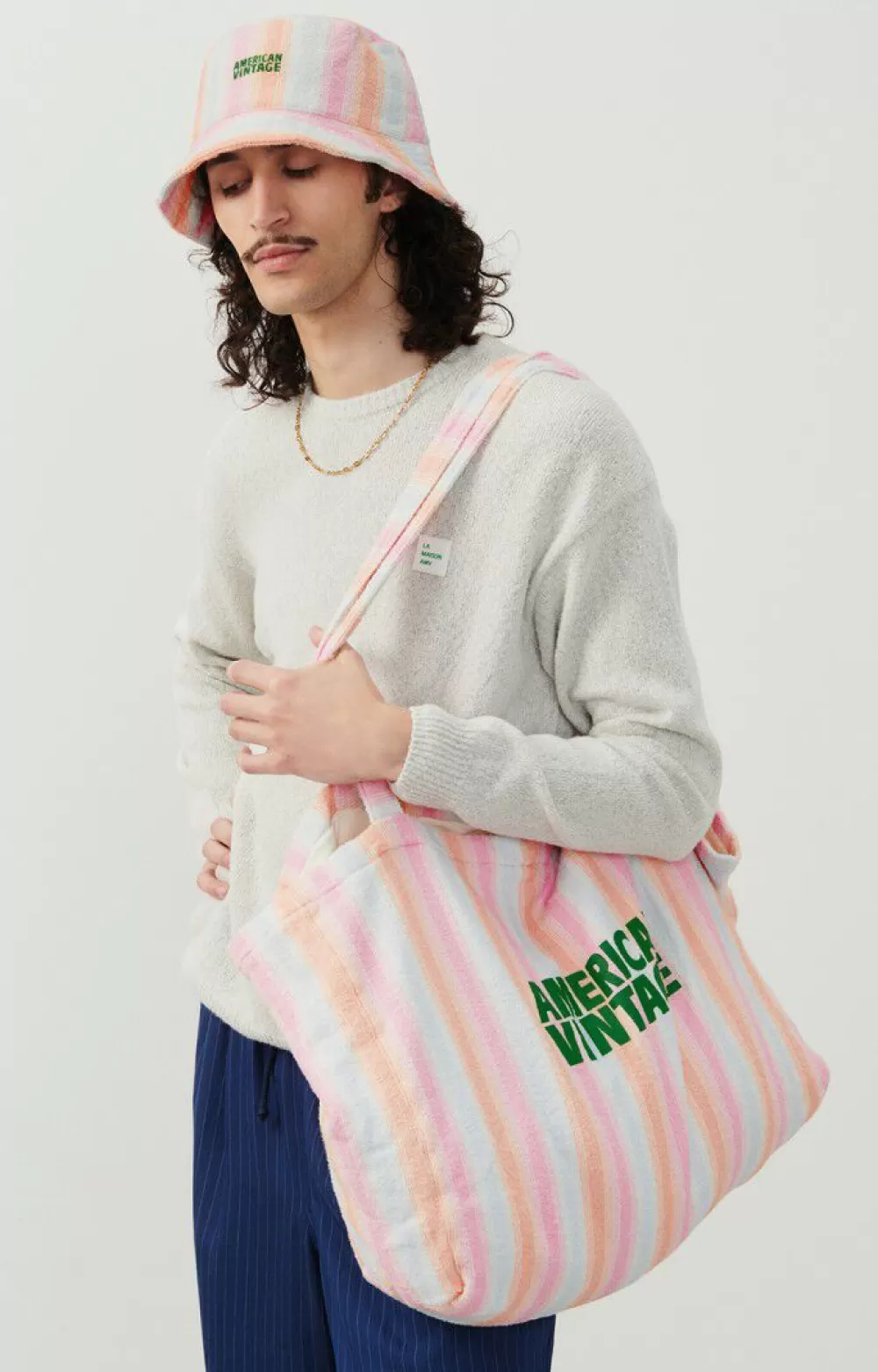 Tote Bag Bobypark*American Vintage New