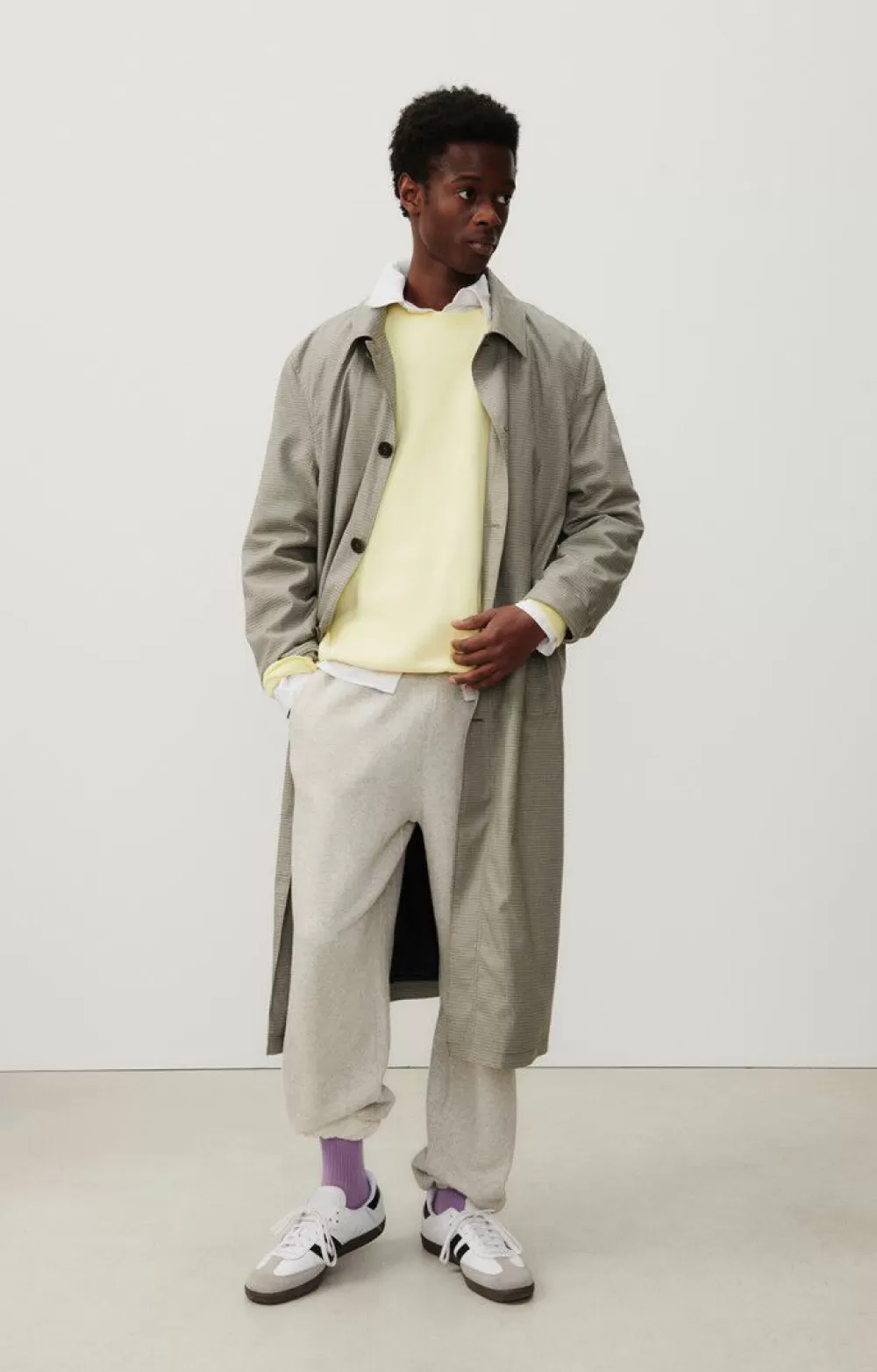 Trench Homme Dofybay*American Vintage Best Sale