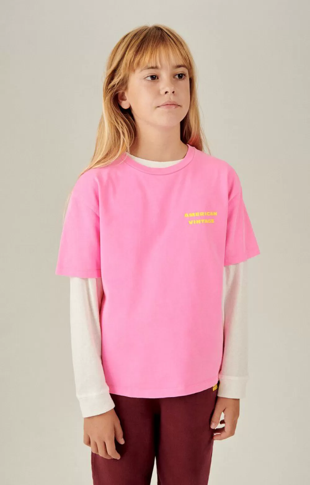 T-Shirt Enfant Fizvalley*American Vintage Store