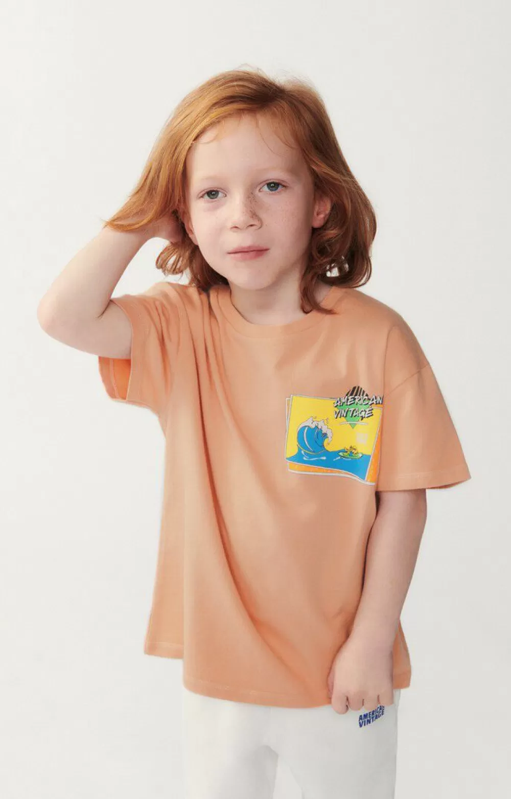 T-Shirt Enfant Fizvalley*American Vintage Online