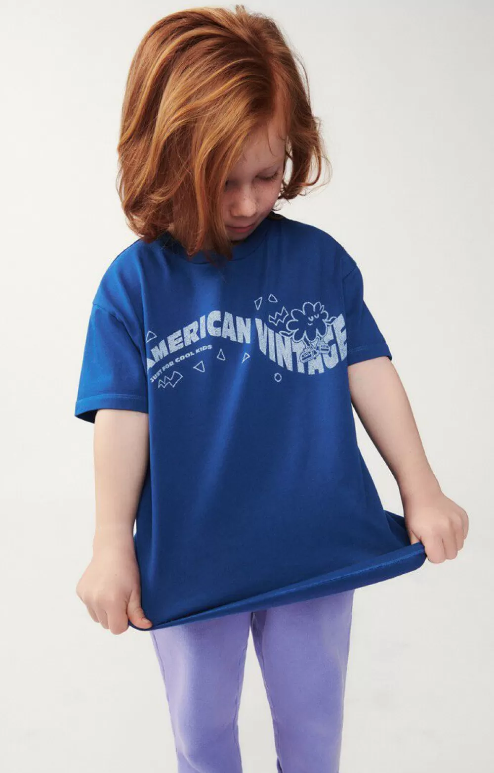T-Shirt Enfant Fizvalley*American Vintage New