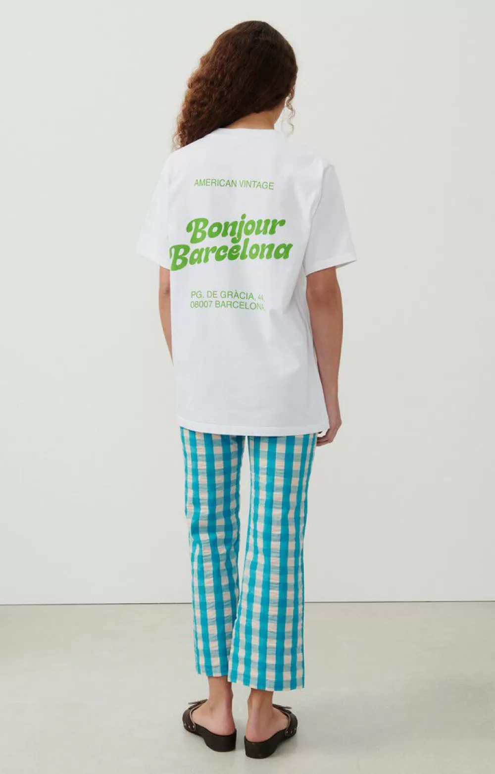 T-Shirt Mixte Barcelone*American Vintage Best