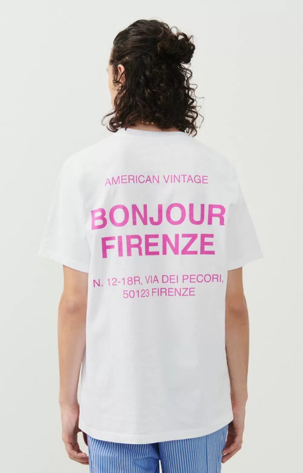 T-Shirt Mixte Firenze*American Vintage Best Sale